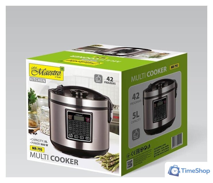Мультиварка Maestro MR-793 - Изображение №4 — Интернет-магазин Time-Shop