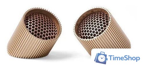Пара Bluetooth колонок Lexon Ray Speaker (золотистый) - Изображение №3 — Интернет-магазин Time-Shop