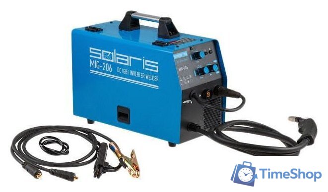 Сварочный инвертор Solaris MIG-206 - Изображение №1 — Интернет-магазин Time-Shop
