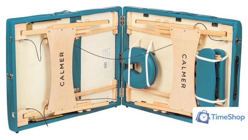 Массажный стол Calmer Bamboo Three 60 (бирюзовый) - Изображение №6 — Интернет-магазин Time-Shop
