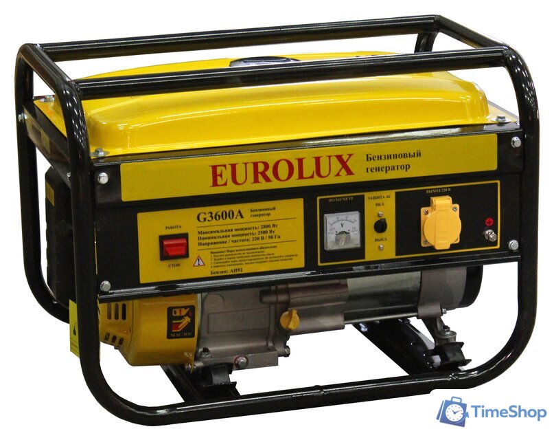 Бензиновый генератор Eurolux G3600A - Изображение №1 — Интернет-магазин Time-Shop