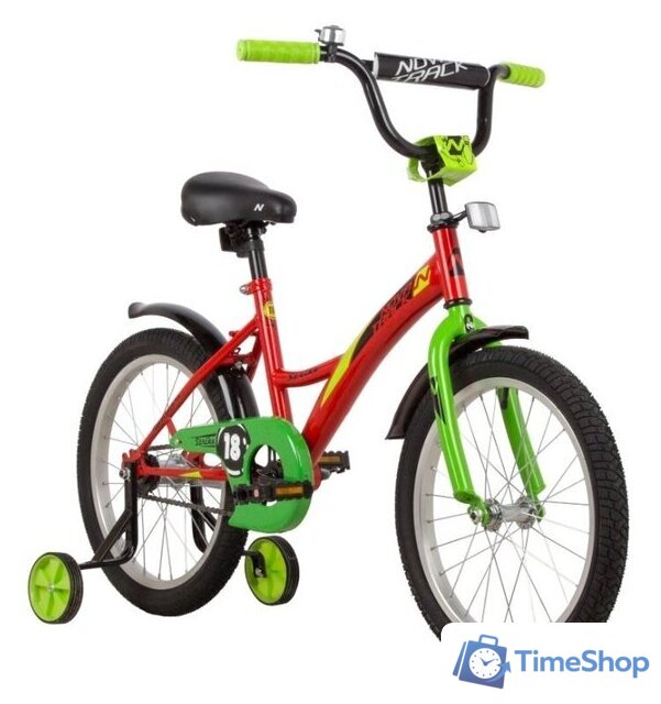 Детский велосипед Novatrack Strike 18 2022 183STRIKE.GN22 (зеленый) - Изображение №3 — Интернет-магазин Time-Shop