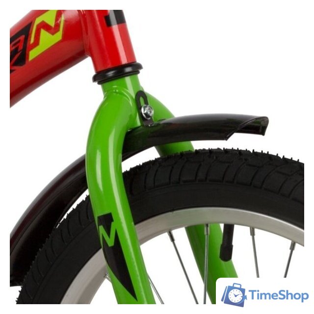 Детский велосипед Novatrack Strike 18 2022 183STRIKE.GN22 (зеленый) - Изображение №5 — Интернет-магазин Time-Shop