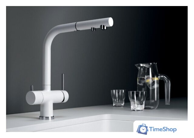 Смеситель Blanco Fontas-S II 525204 (белый) - Изображение №2 — Интернет-магазин Time-Shop