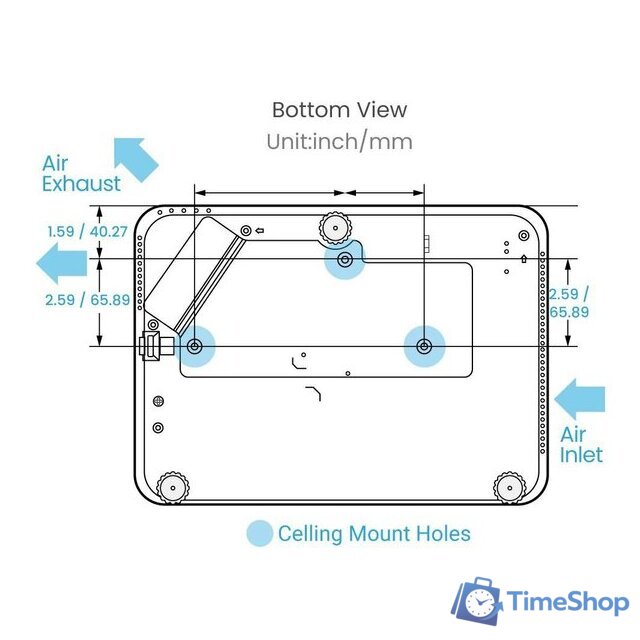 Проектор BenQ TH685P - Изображение №9 — Интернет-магазин Time-Shop