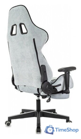 Игровое (геймерское) кресло Zombie Drift/F (серо-голубой/черный) - Изображение №7 — Интернет-магазин Time-Shop