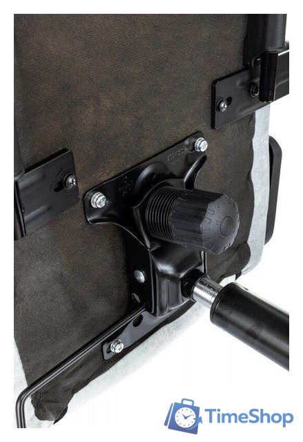 Игровое (геймерское) кресло Zombie Drift/F (серо-голубой/черный) - Изображение №4 — Интернет-магазин Time-Shop