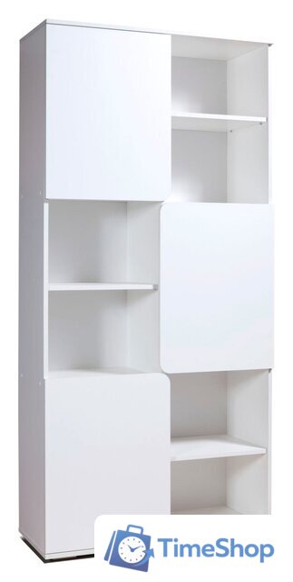 Стеллаж Мебель-класс Вегас-1 напольный (белый) - Изображение №1 — Интернет-магазин Time-Shop