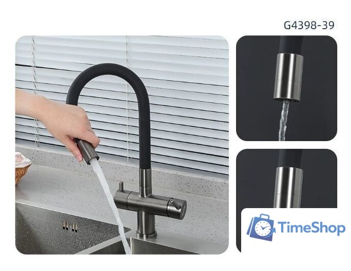 Смеситель Gappo G4398-39 - Изображение №4 — Интернет-магазин Time-Shop