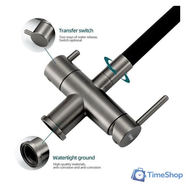 Смеситель Gappo G4398-39 - Изображение №3 — Интернет-магазин Time-Shop