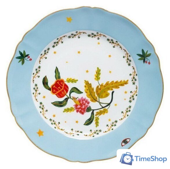 Тарелка обеденная Bitossi Fabula FTB00050 (букет) - Изображение №1 — Интернет-магазин Time-Shop