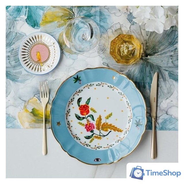 Тарелка обеденная Bitossi Fabula FTB00050 (букет) - Изображение №3 — Интернет-магазин Time-Shop