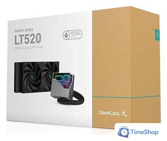 Система жидкостного охлаждения для процессора DeepCool LT520 R-LT520-BKAMNF-G-1 - Изображение №6 — Интернет-магазин Time-Shop