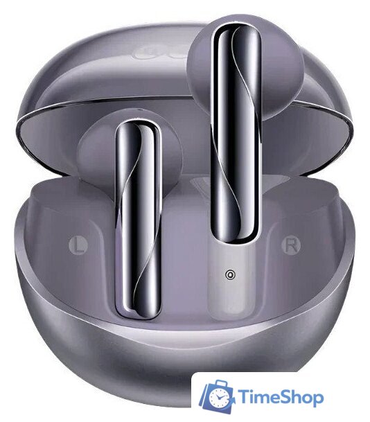 Наушники QCY AilyBuds Clear (фиолетовый) - Изображение №1 — Интернет-магазин Time-Shop