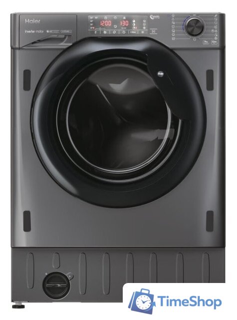 Стиральная машина Haier HWQ90B416FWBR-S - Изображение №1 — Интернет-магазин Time-Shop