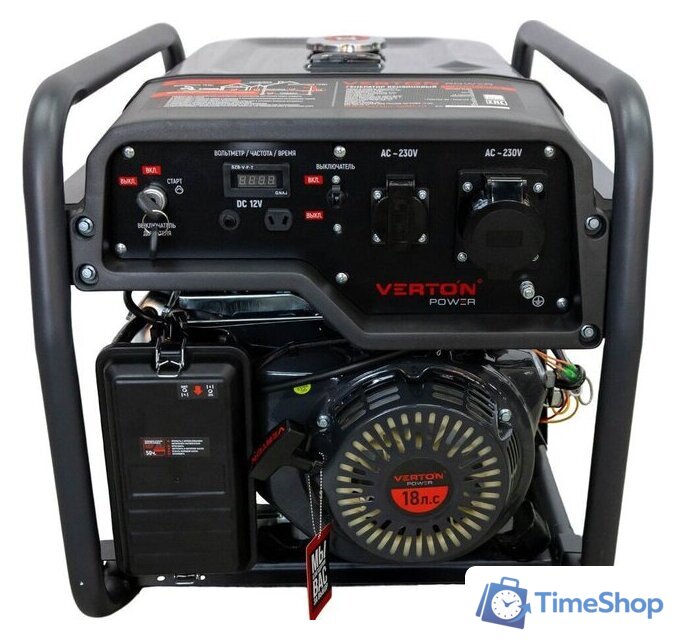 Бензиновый генератор Verton Power GG8500ES - Изображение №4 — Интернет-магазин Time-Shop
