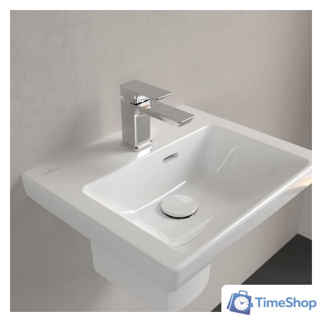 Умывальник Villeroy & Boch Subway 3.0 437045R1 - Изображение №8 — Интернет-магазин Time-Shop