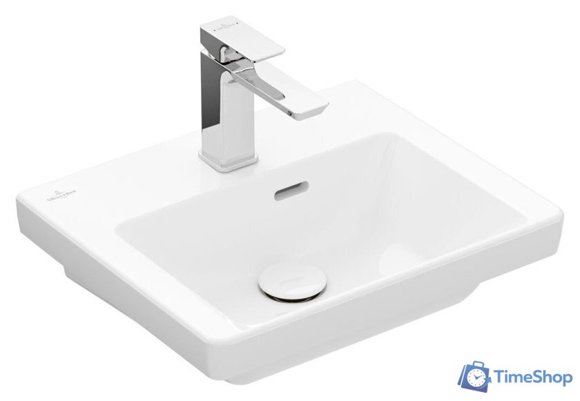 Умывальник Villeroy & Boch Subway 3.0 437045R1 - Изображение №2 — Интернет-магазин Time-Shop