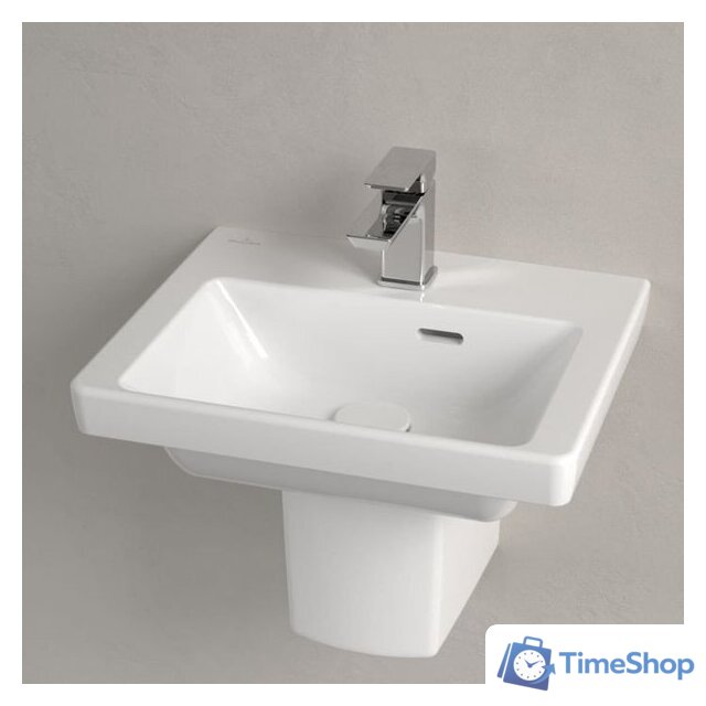 Умывальник Villeroy & Boch Subway 3.0 437045R1 - Изображение №4 — Интернет-магазин Time-Shop