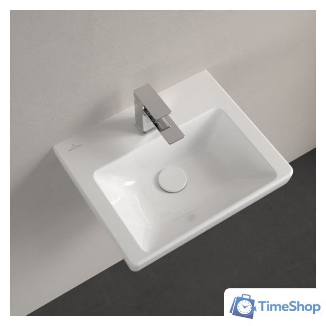 Умывальник Villeroy & Boch Subway 3.0 437045R1 - Изображение №5 — Интернет-магазин Time-Shop