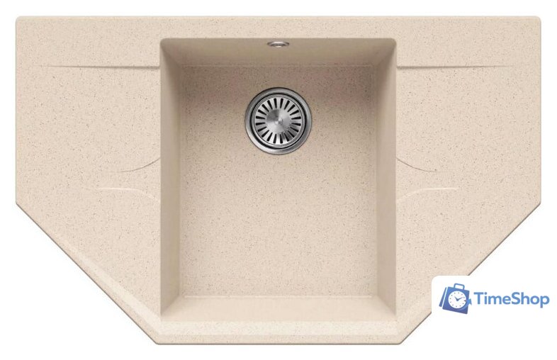Кухонная мойка Polygran Riff 800 (кремовый) - Изображение №1 — Интернет-магазин Time-Shop