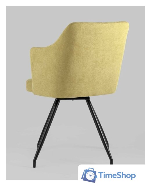 Стул Stool Group Слинг DC-99005 RH309-11 (вращающийся, желтый шенилл) - Изображение №7 — Интернет-магазин Time-Shop