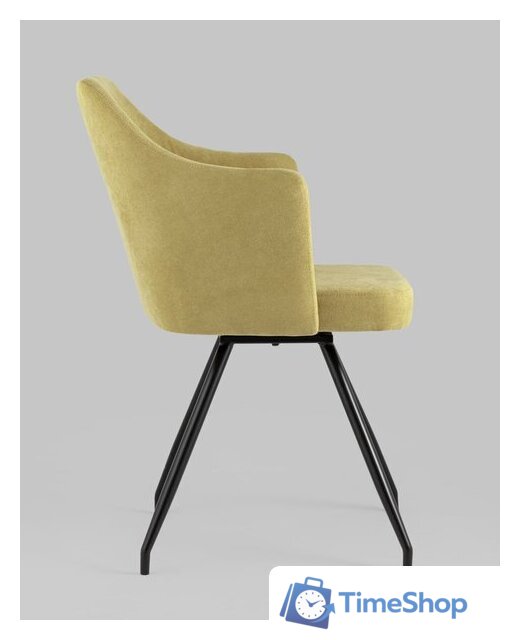 Стул Stool Group Слинг DC-99005 RH309-11 (вращающийся, желтый шенилл) - Изображение №3 — Интернет-магазин Time-Shop