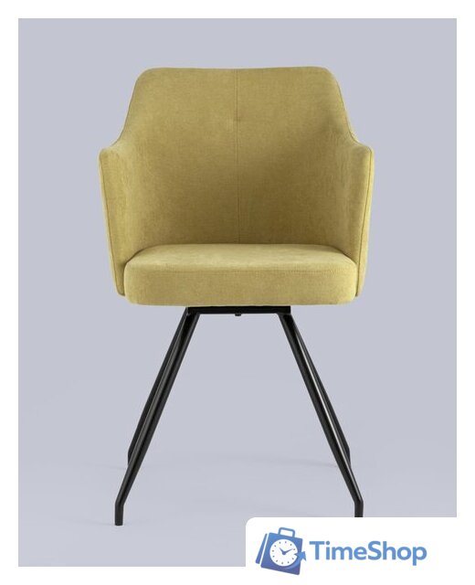 Стул Stool Group Слинг DC-99005 RH309-11 (вращающийся, желтый шенилл) - Изображение №4 — Интернет-магазин Time-Shop