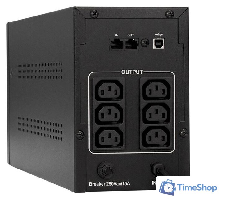 Источник бесперебойного питания ExeGate SpecialPro Smart LLB-1500.LCD.AVR.C13.RJ.USB - Изображение №2 — Интернет-магазин Time-Shop
