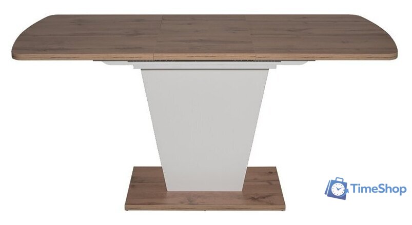 Кухонный стол ЭлиГард Sheldon 118(157)х72х76 (дуб натуральный) - Изображение №3 — Интернет-магазин Time-Shop