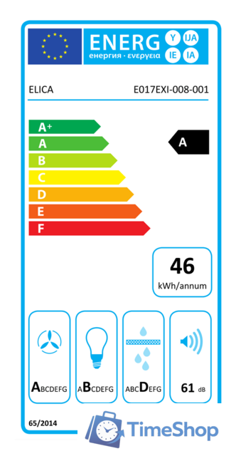 Кухонная вытяжка Elica Glass Out IX/A/60 [PRF0109787] - Изображение №5 — Интернет-магазин Time-Shop