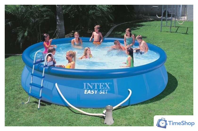 Надувной бассейн Intex Easy Set 26166 (457x107) - Изображение №6 — Интернет-магазин Time-Shop