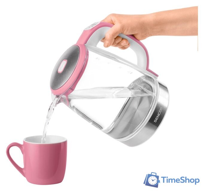 Электрический чайник Sencor SWK 2194RD - Изображение №9 — Интернет-магазин Time-Shop