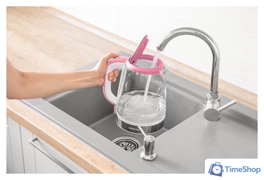 Электрический чайник Sencor SWK 2194RD - Изображение №11 — Интернет-магазин Time-Shop