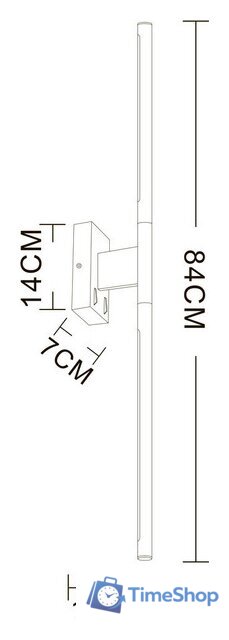 Бра Arte Lamp Lines A2029AP-1BK - Изображение №4 — Интернет-магазин Time-Shop