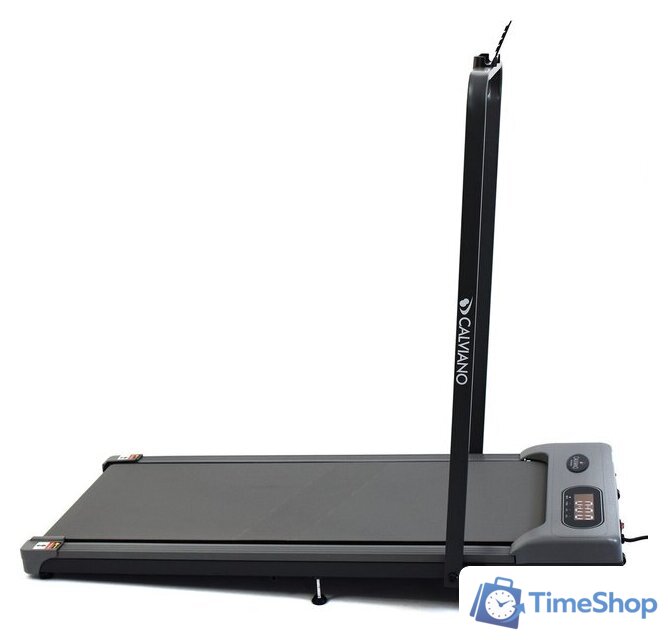 Электрическая беговая дорожка Calviano Arlin со стойкой - Изображение №5 — Интернет-магазин Time-Shop