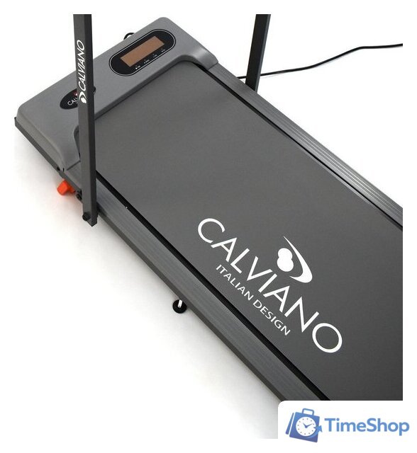 Электрическая беговая дорожка Calviano Arlin со стойкой - Изображение №7 — Интернет-магазин Time-Shop