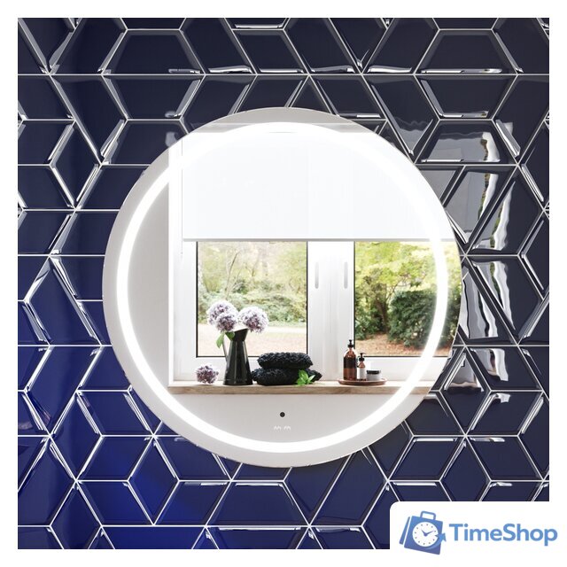  AM.PM Круглое зеркало с контурной LED-подсветкой M85AMOX0801WG - Изображение №1 — Интернет-магазин Time-Shop