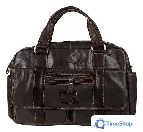 Сумка Poshete 253-3249-29 (коричневый) - Изображение №1 — Интернет-магазин Time-Shop