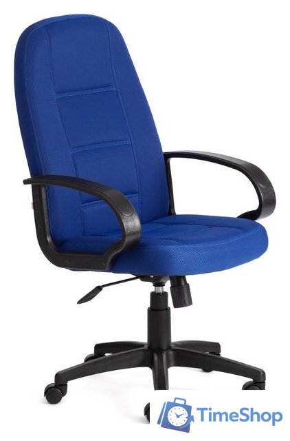 Офисное кресло TetChair СН-747 (ткань, синий) - Изображение №1 — Интернет-магазин Time-Shop
