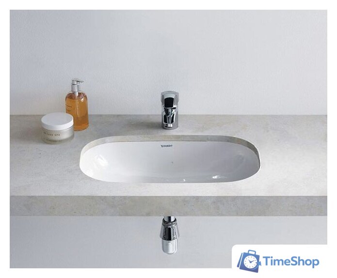 Умывальник Duravit D-Code 58x45.5 [0338560000] - Изображение №3 — Интернет-магазин Time-Shop