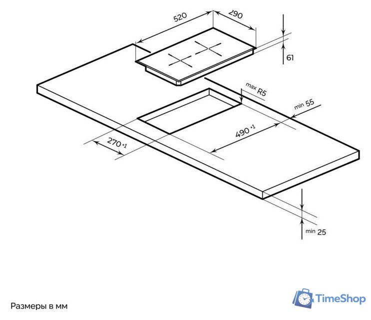 Варочная панель Millen MIH 301 BL - Изображение №6 — Интернет-магазин Time-Shop
