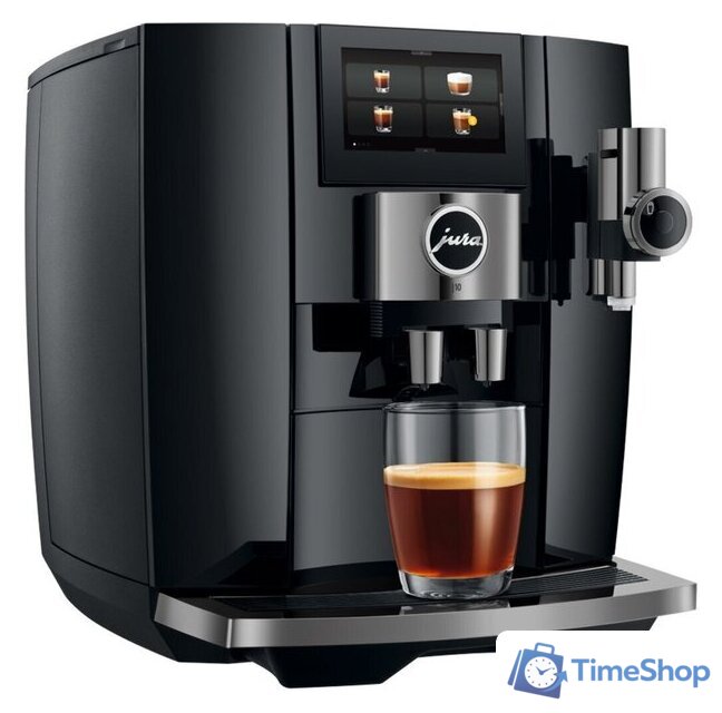 Кофемашина JURA J10 Piano Black EA 15562 (черный) - Изображение №2 — Интернет-магазин Time-Shop