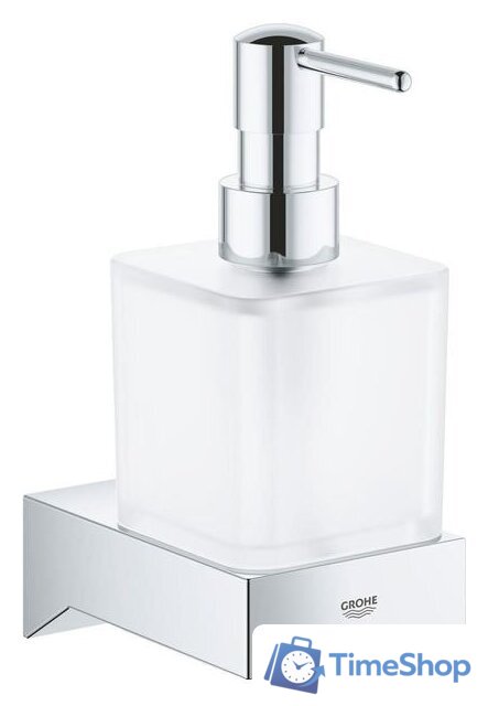 Дозатор для жидкого мыла Grohe Selection Cube 40805000 - Изображение №2 — Интернет-магазин Time-Shop