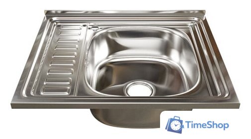 Кухонная мойка Mixline 538195 (правая, полированная, 0.8 мм) - Изображение №1 — Интернет-магазин Time-Shop
