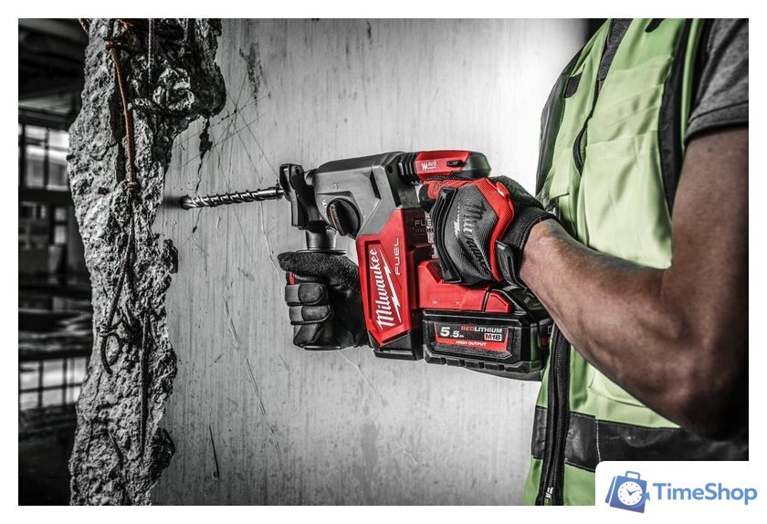 Перфоратор Milwaukee M18 FH-0 4933478499 (без АКБ) - Изображение №12 — Интернет-магазин Time-Shop