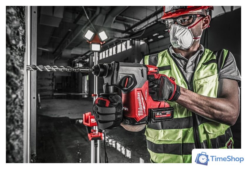 Перфоратор Milwaukee M18 FH-0 4933478499 (без АКБ) - Изображение №10 — Интернет-магазин Time-Shop