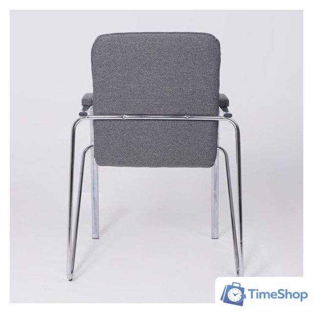 Офисный стул AksHome Samba AKS-1 (Leto 68 темно-серая ткань, мягкие подлокотники) - Изображение №7 — Интернет-магазин Time-Shop