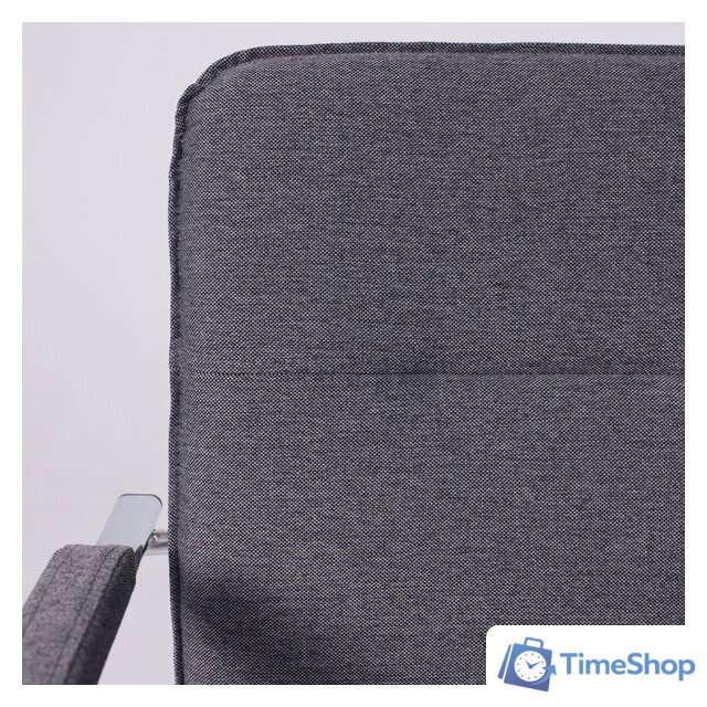 Офисный стул AksHome Samba AKS-1 (Leto 68 темно-серая ткань, мягкие подлокотники) - Изображение №11 — Интернет-магазин Time-Shop