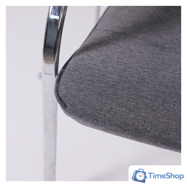 Офисный стул AksHome Samba AKS-1 (Leto 68 темно-серая ткань, мягкие подлокотники) - Изображение №10 — Интернет-магазин Time-Shop